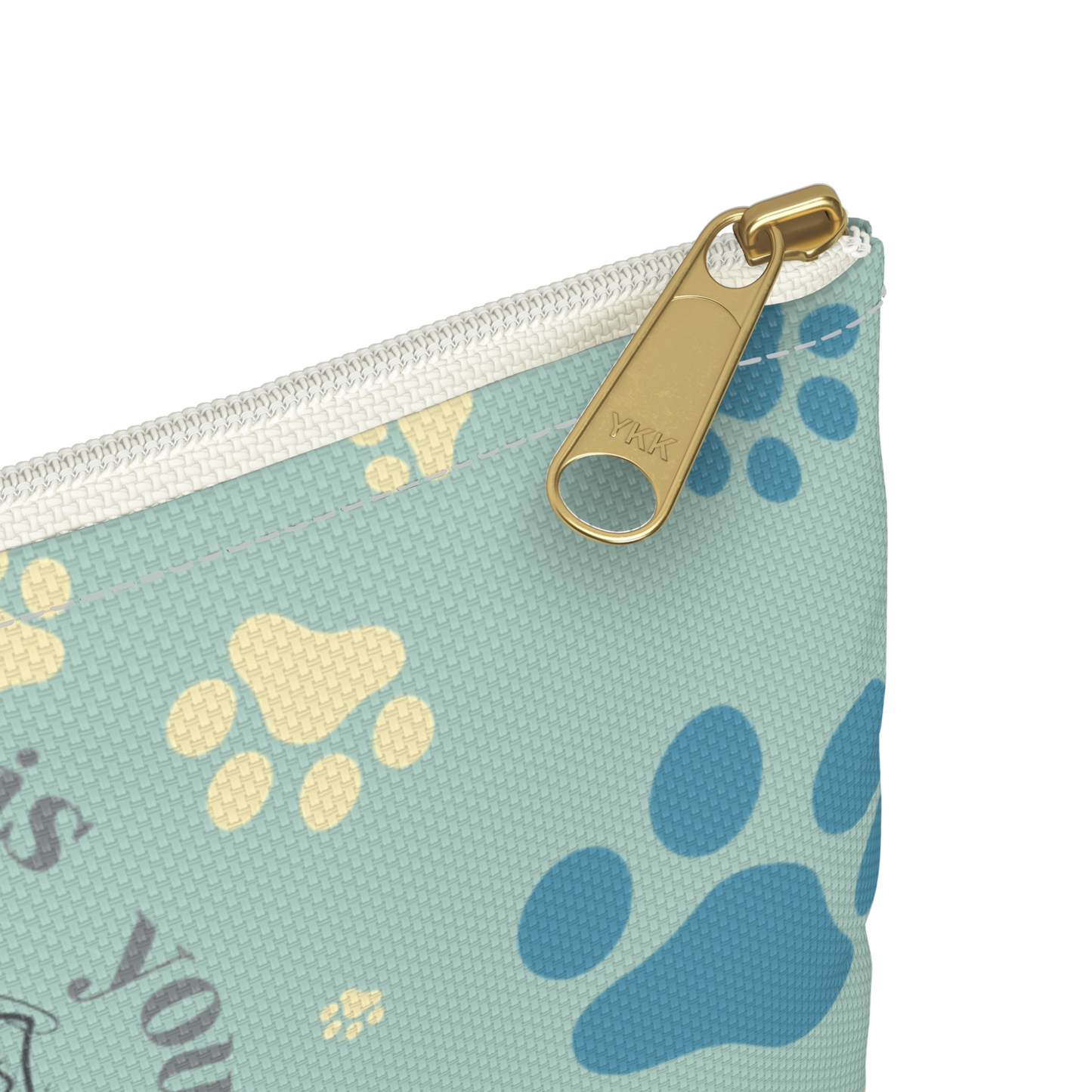 "Chase it; the world is yours!" Personalized Pencil Case & Accessory Pouch