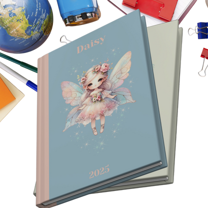 "Spread your wings and shine!" 2025 Personalized Hardcover Journal